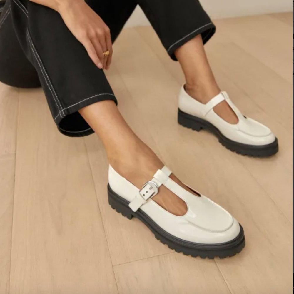 Reformation Abalonia Chunky Maryjane Shoes